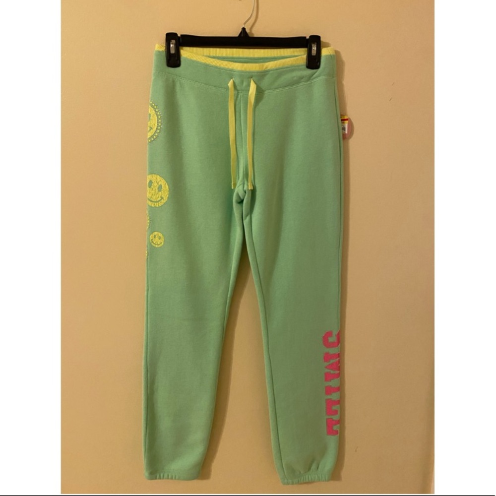 Neon Graphic Fleece Pants